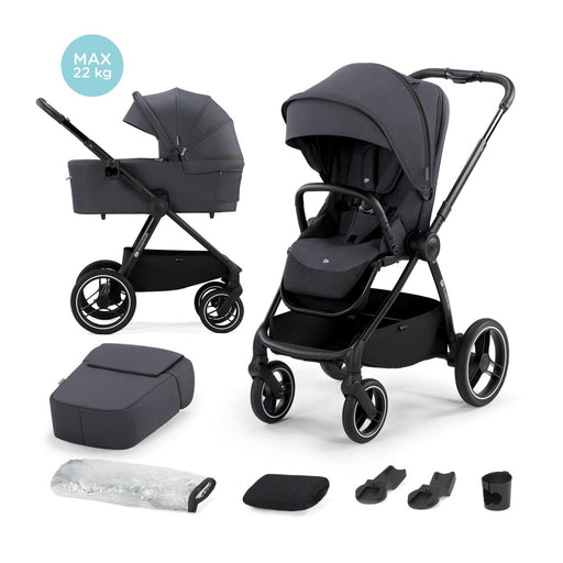Cărucior Multifunctional 2In1 Kinderkraft Nea Dark Grey