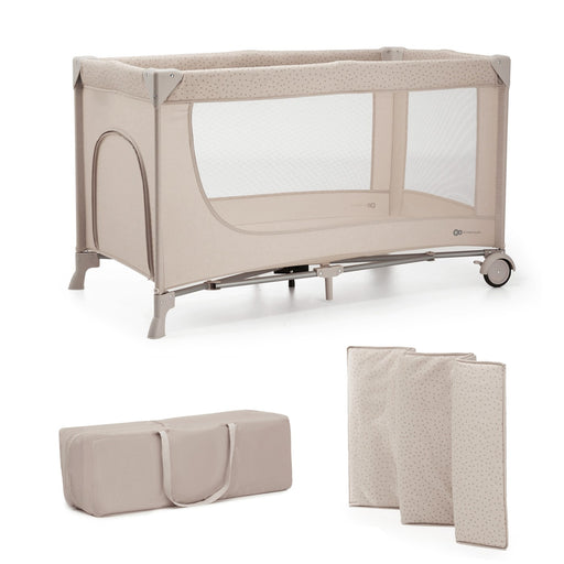 Pătuț Travel Kinderkraft Joy2, fără Accesorii, Beige