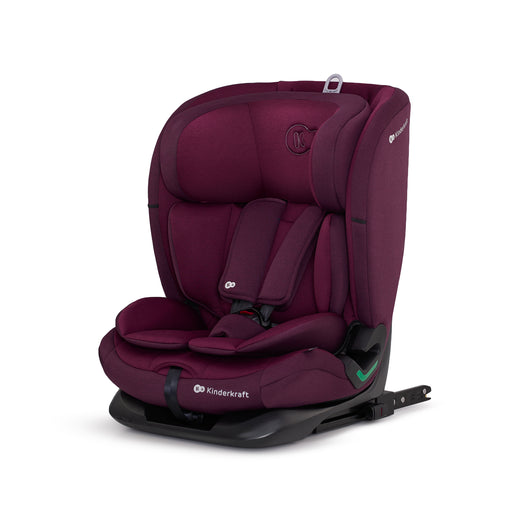 Scaun Auto I-Size, 76-150 cm, Kinderkraft Oneto 3, Isofix, Cherry Pearl