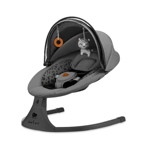 Leagăn Electric Kinderkraft Lumi 2, Dark Grey