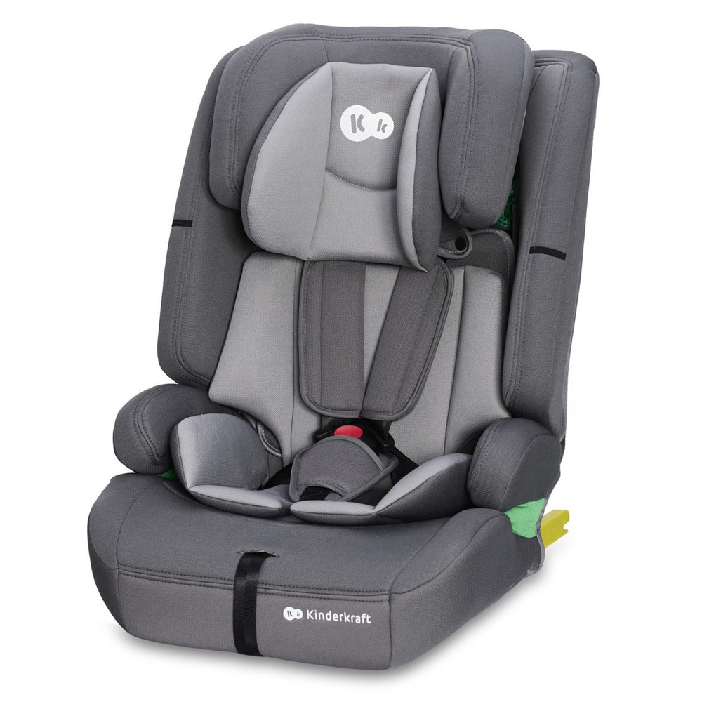 Scaun Auto I-Size, 76-150 cm, Kinderkraft Safety Fix 2, Grey