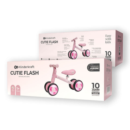 Bicicletă Echilibru Cutie Flash, Pink