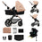 Cărucior Multifunctional Kinderkraft Moov 2 Eva 4In1 Sand Beige