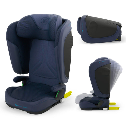 Scaun Auto Kinderkraft Unity2 100-150 cm, Navy