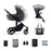 Cărucior 2 in 1 Kinderkraft Prime 2, Shadow Grey
