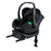 Scoică Auto Kinderkraft Mink Pro 2 I-Size 40-75 cm + Bază Zestaw Black