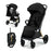 Cărucior Sport Kinderkraft Loom, 0-22 kg, Ink Black