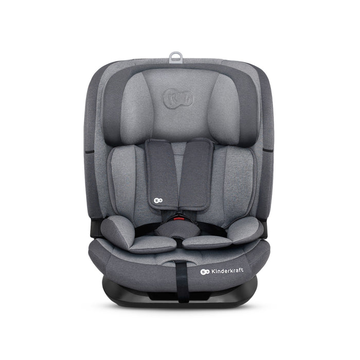 Scaun Auto I-Size, 76-150 cm, Kinderkraft Oneto 3, Isofix, Cool Grey