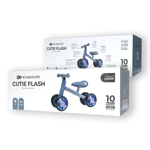 Bicicletă Echilibru Cutie Flash, Blue