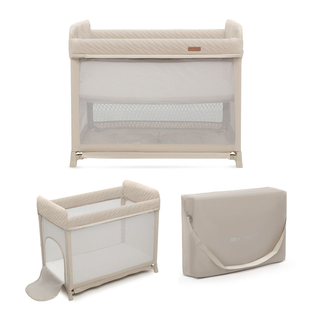 Pătuț de Călatorie Kinderkraft Moon Dream, Beige