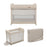 Pătuț de Călatorie Kinderkraft Moon Dream, Beige
