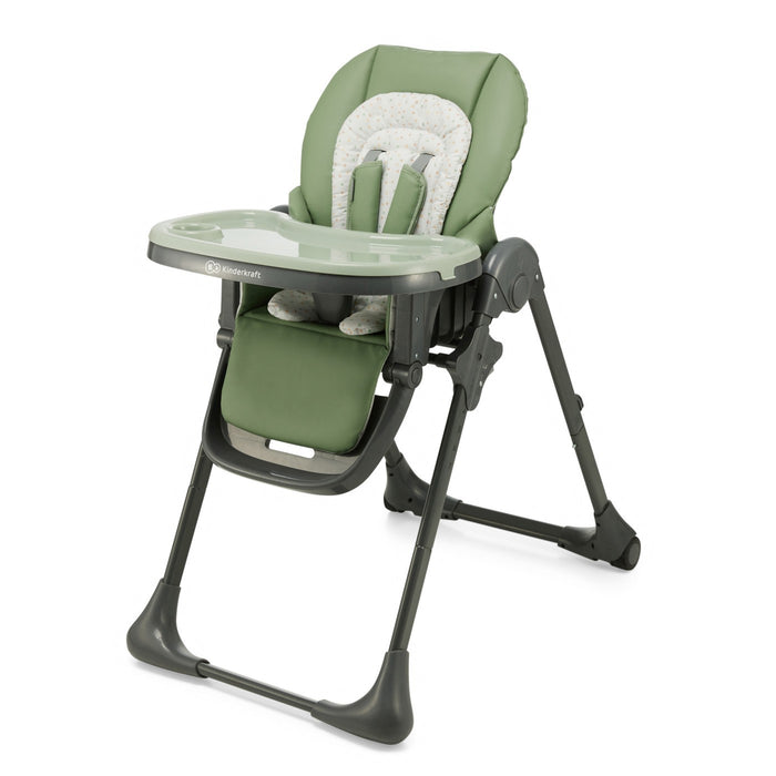 Scaun de Masă Kinderkraft Tummie, Pliabil, Green