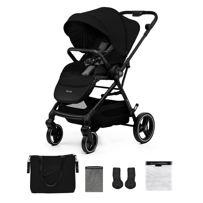 Cărucior Sport Kinderkraft Yoxi, Black