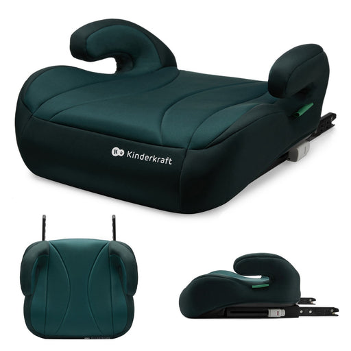 Înălțător Auto Kinderkraft Boost, I-Size 135-150 cm, Green