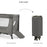 Pătuț Travel Kinderkraft Joy2, fără Accesorii, Dark Grey
