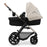 Cărucior Multifunctional Kinderkraft Moov 2 Eva 4In1 Moon Grey