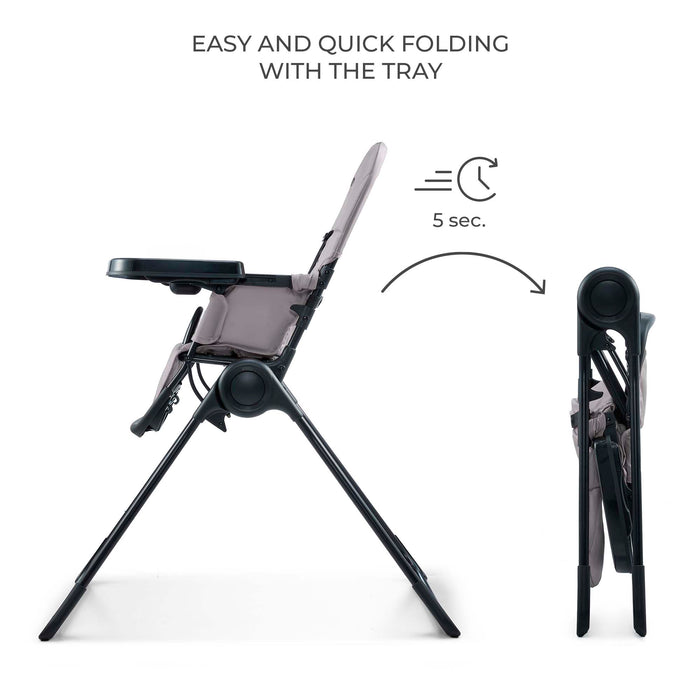 Scaun de Masă Kinderkraft Binci, Grey
