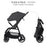 Cărucior Sport Kinderkraft Trig3 Granite Grey