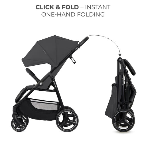 Cărucior Sport Kinderkraft Trig3 Granite Grey