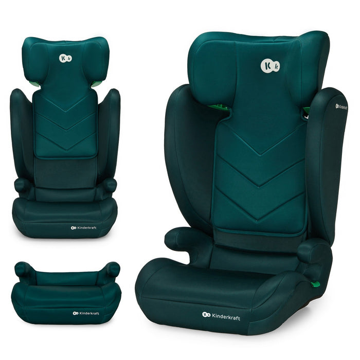 Scaun Auto Kinderkraft I-Spark, I-Size 100-150 cm, Green
