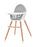 Scaun de Masă Kinderkraft Fini, 2 in 1, Grey