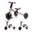 Bicicletă de Echilibru / Tricicletă Kinderkraft 4Trike, Silver Grey