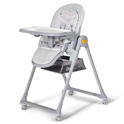 Scaun de Masă Kinderkraft Lastree,  2 in 1, Transformabil, Grey