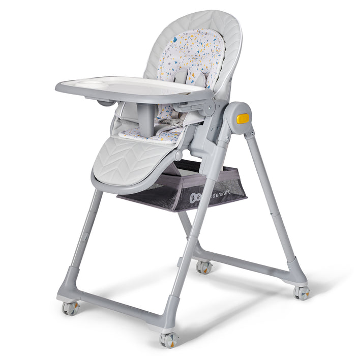 Scaun de Masă Kinderkraft Lastree,  2 in 1, Transformabil, Grey