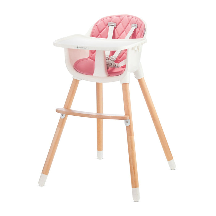 Scaun de Masă Kinderkraft Sienna, 2 in 1, Pink