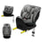 Scaun Auto Kinderkraft I-Fix, I-Size 40-150 cm, Cool Grey