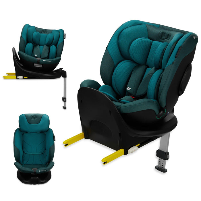 Scaun Auto Kinderkraft I-Fix, I-Size 40-150 cm, Harbor Blue