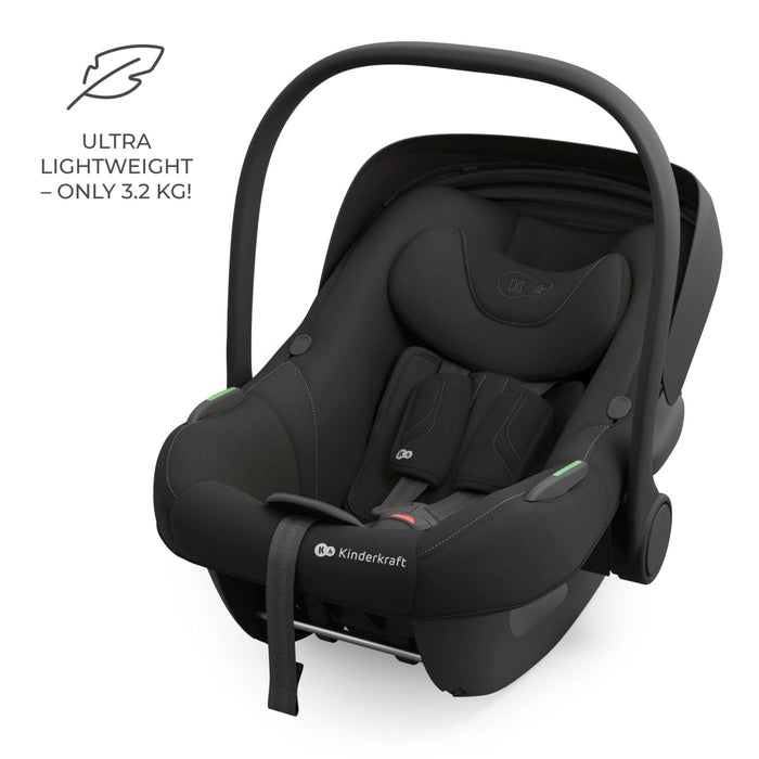 Scoică Auto Kinderkraft I-Lite 40-87 cm, Black