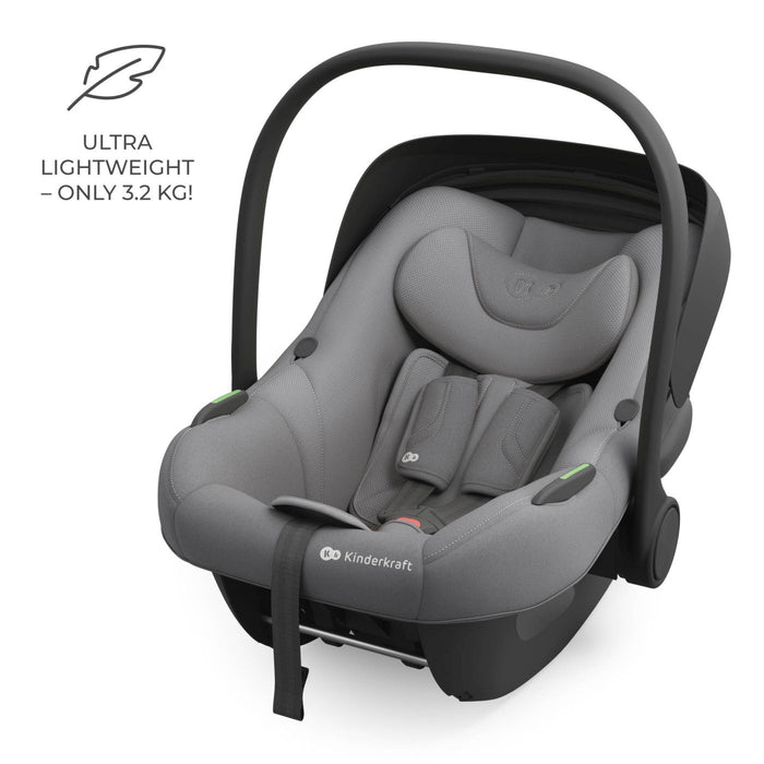 Scoică Auto Kinderkraft I-Lite 40-87 cm, Grey