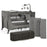Pătuț Travel Kinderkraft Joy2, cu Accesorii, Dark Grey