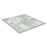 Covoraș de Joacă Kinderkraft Luno Shapes, Puzzle 3D, Spuma, Mint