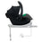 Scoică Auto I-Size, 40-87 cm, Kinderkraft Mink Pro2 , Grey