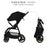 Cărucior Sport Kinderkraft Trig3 Onyx Black