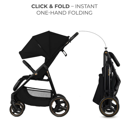 Cărucior Sport Kinderkraft Trig3 Onyx Black