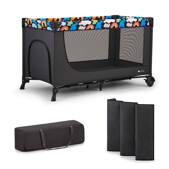 Pătuț Travel Kinderkraft Joy2, fără Accesorii, Black