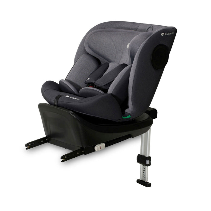 Scaun Auto I-Size, 40-150 cm, Kinderkraft I-360, Grey
