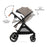 Cărucior Kinderkraft Esme Pro, 3 in 1, Sand Beige