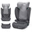 Scaun Auto Kinderkraft I-Spark, I-Size 100-150 cm, Grey