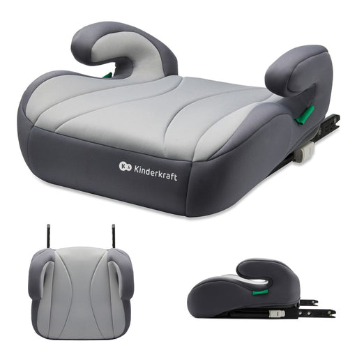 Înălțător Auto Kinderkraft Boost, I-Size 135-150 cm, Grey