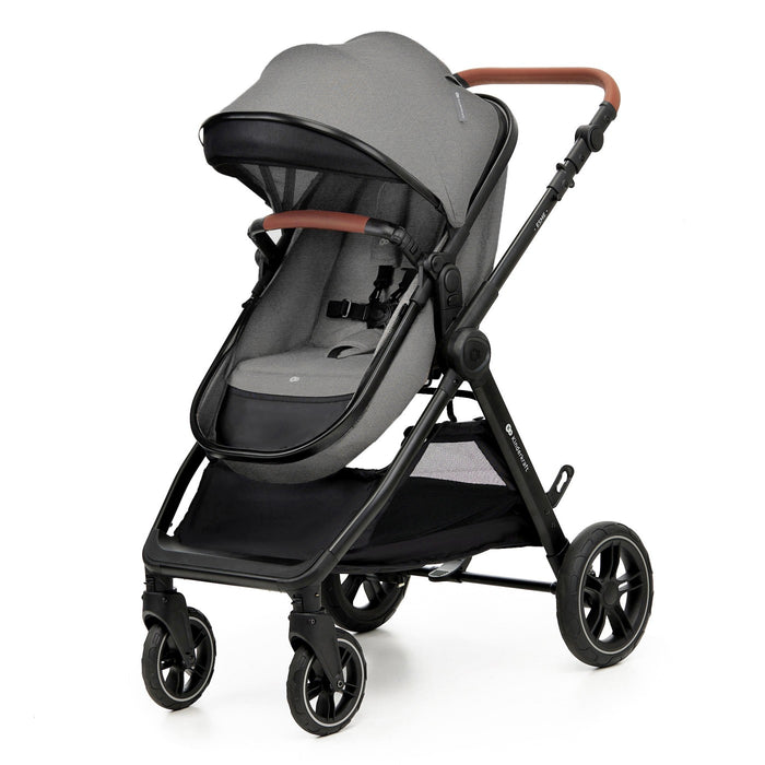 Cărucior Kinderkraft Esme, 3 in 1, Moonlight Grey