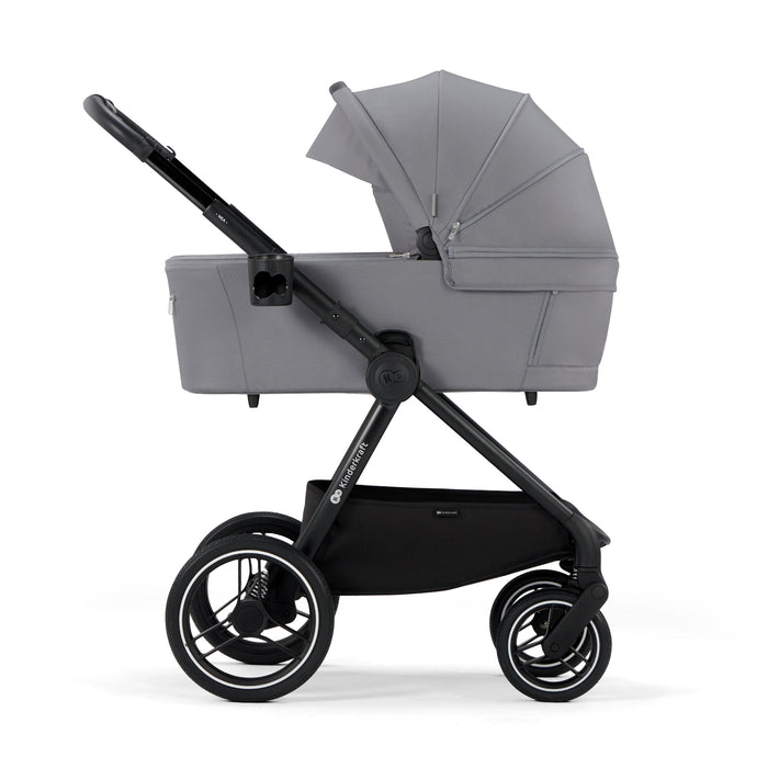 Cărucior Kinderkraft Nea, 2 in 1, Platinum Grey