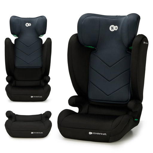 Scaun Auto Kinderkraft I-Spark, I-Size 100-150 cm, Black