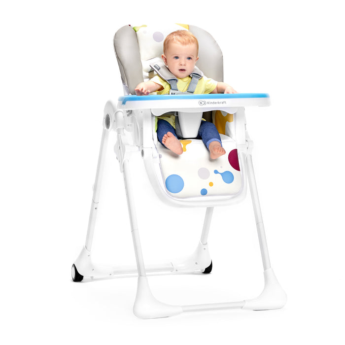 Scaun de Masă Kinderkraft Yummy Pliabil, Multicolor