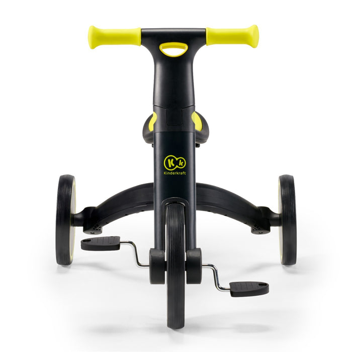 Bicicletă de Echilibru / Tricicletă Kinderkraft 4Trike, Black Volt