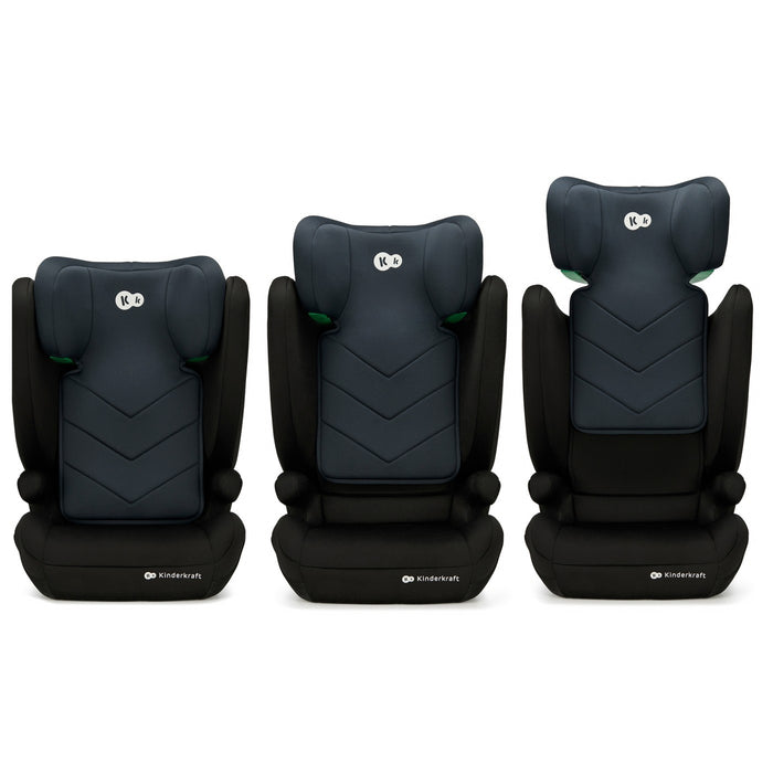 Scaun Auto Kinderkraft I-Spark, I-Size 100-150 cm, Black