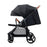 Cărucior Sport Kinderkraft Grande Plus, Black